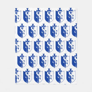 St. Frederick-Logo Fleecedecke