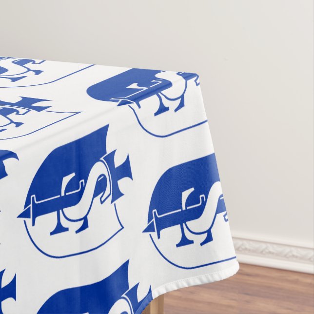 St. Frederick-Logo Tischdecke (Beispiel)