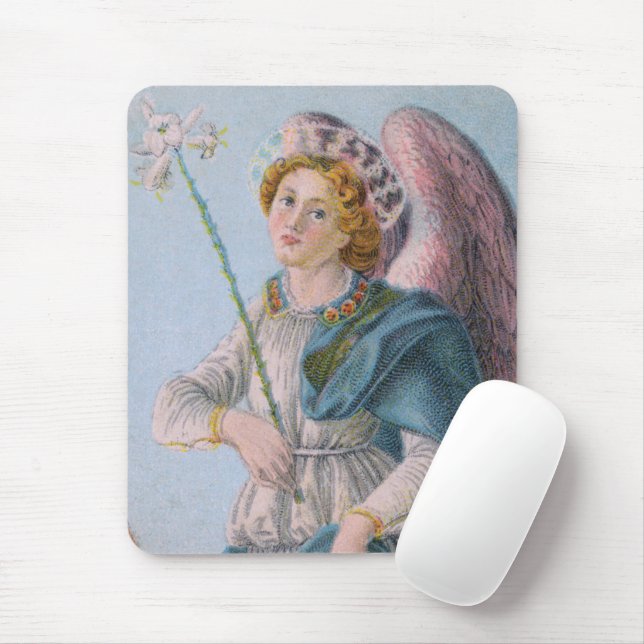 St. Gabriel der Erzengel (Detail; M 017) Mousepad (Mit Mouse)