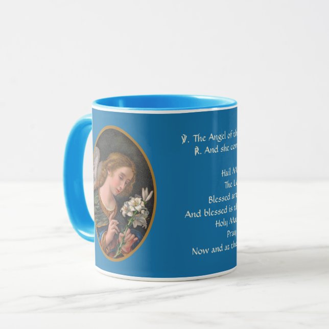 St. Gabriel der Erzengel (M 035) Tasse (Vorderseite Links)