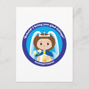 St. Gabriel der Erzengel Postkarte