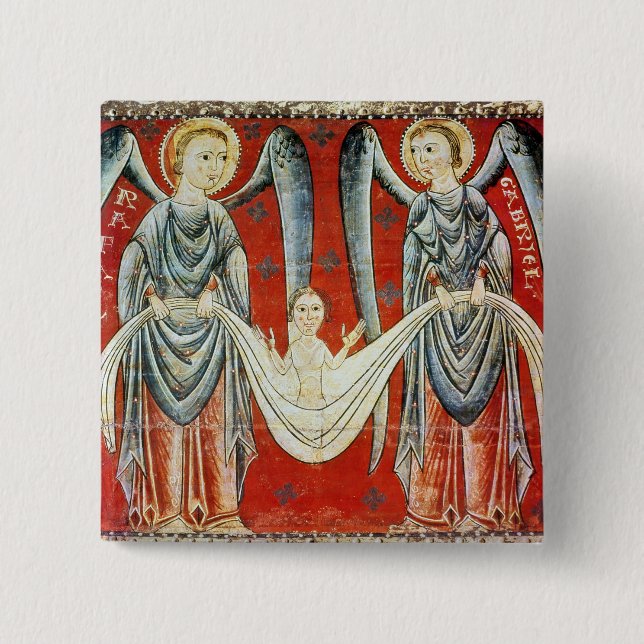 St- Gabrielund St.-RAPHAEL, c.1200 Button (Vorderseite)