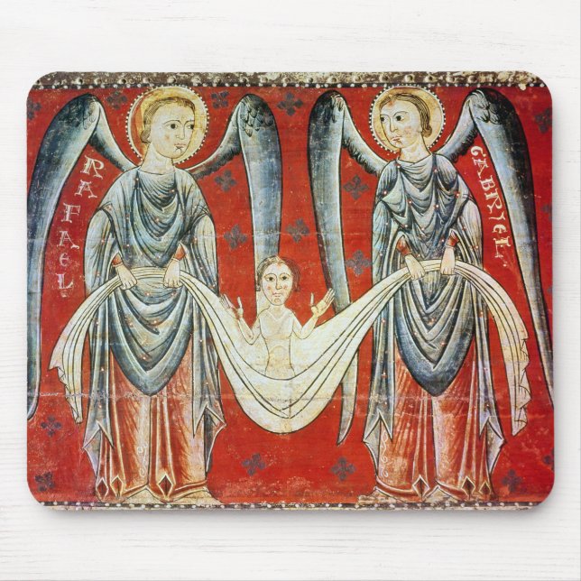 St- Gabrielund St.-RAPHAEL, c.1200 Mousepad (Vorne)