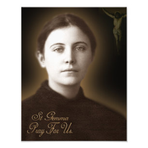 St. Gemma Galgani, Fotodruck