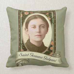 St. Gemma Galgani Gönner der Apotheker Kissen