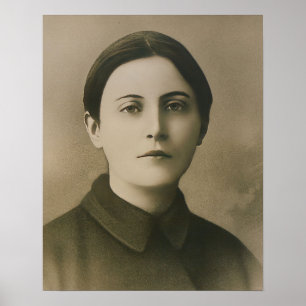 St Gemma Galgani Italienisch Katholische Kirche Sa Poster