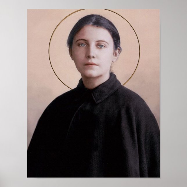 St. Gemma Galgani Poster (Vorne)
