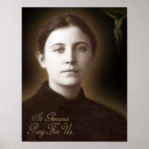 St. Gemma Galgani, Poster