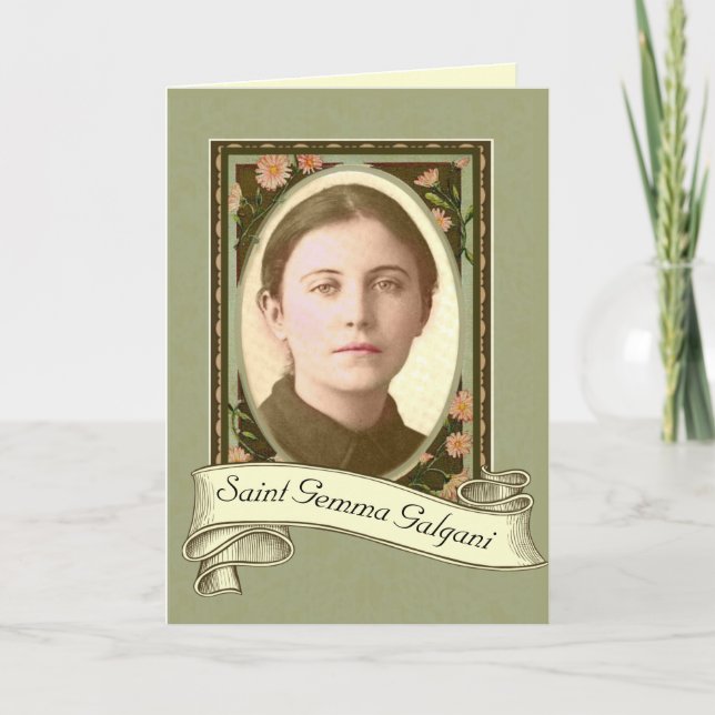 St. Gemma Galgani San Salvatore: Höhenweg nach Mor Dankeskarte (Vorderseite)