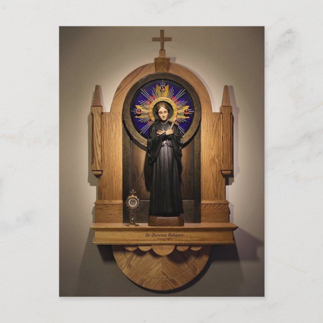 St. Gemma Galgani Shrine, Kenosha, Wireless Postkarte (Vorderseite)