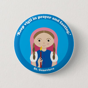 St. Genevieve Button