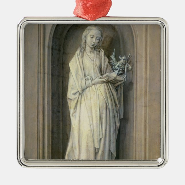 St. Genevieve, c.1479 Ornament Aus Metall (Vorne)