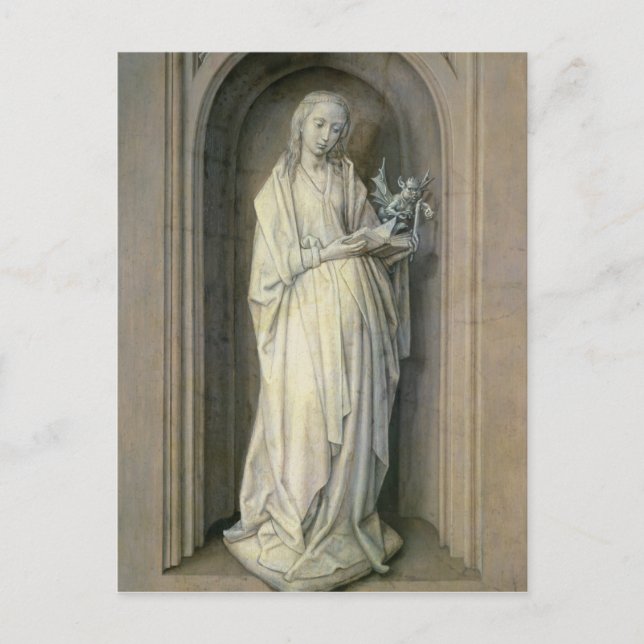 St. Genevieve, c.1479 Postkarte (Vorderseite)