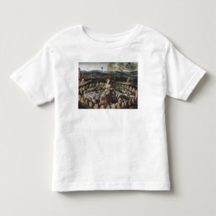 St. Genevieve schützt ihre Flock Kleinkind T-shirt