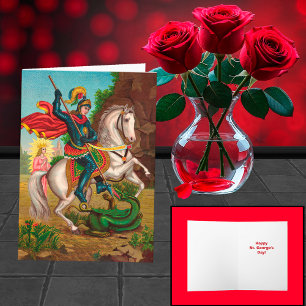 St. Georg rettet die Prinzessin Karte
