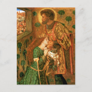 St. Georg und die Prinzessin Sabra Postkarte