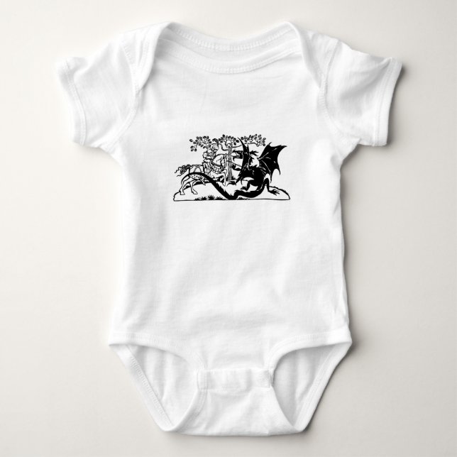 St George Baby Strampler (Vorderseite)
