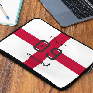 St George Cross England Patriotischer Benutzerdefi Laptopschutzhülle