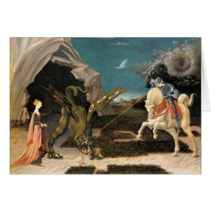 St George, Drache und Prinzessin