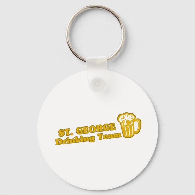St. George Drinking Team T-Shirts Schlüsselanhänger (Vorderseite)