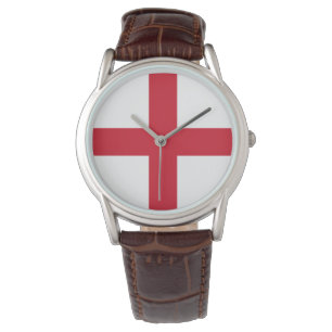 St. George ~ Flagge von England Armbanduhr