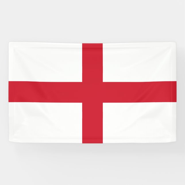 St. George ~ Flagge von England  Banner (Horizontal)