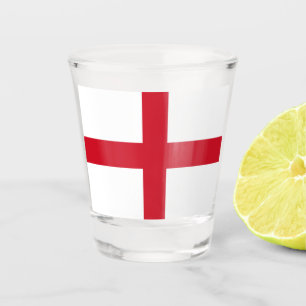 St. George ~ Flagge von England Schnapsglas