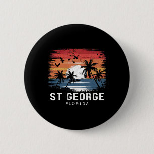 St George Florida Surfen Surfer Button