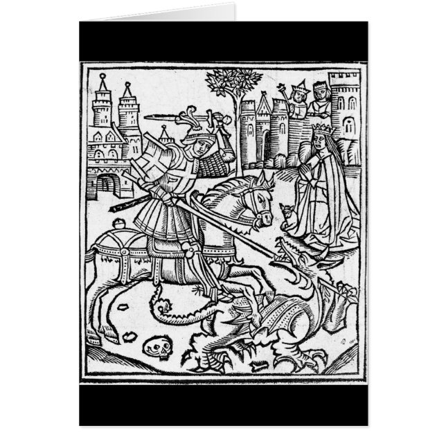 St George gegen den Drachen (Vorne)