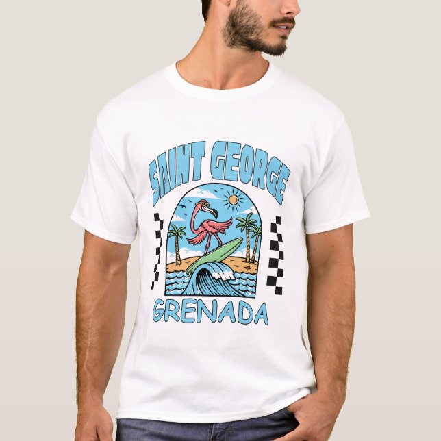 St. George Grenada T-Shirt (Vorderseite)