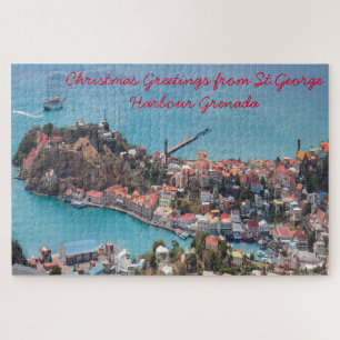 St.George Harbour Grenada Karibik. Puzzle