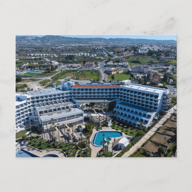 St. George Hotel Paphos, Zypern Postkarte (Vorderseite)
