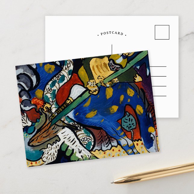 St. George I | Kandinsky Postkarte (Von Creator hochgeladen)