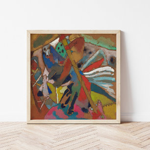 St. George II   Kandinsky Poster