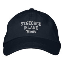 St. George Island bestickt Florida Baseball Hat