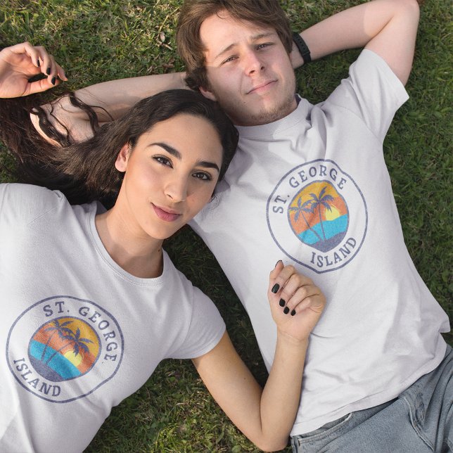 St. George Island, Florida Faded Classic Style T-Shirt (Von Creator hochgeladen)