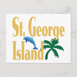 St. George Island Florida Postkarte