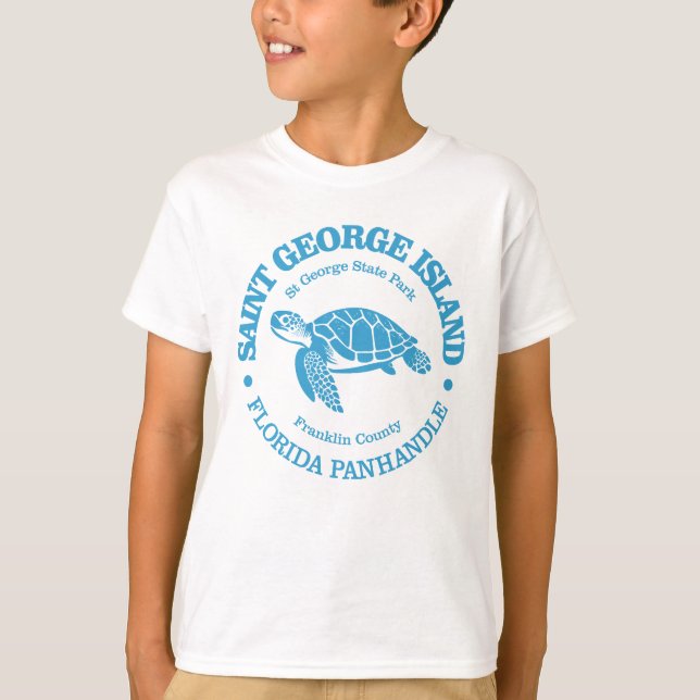 St. George Island (Meeresschildkröte) T-Shirt (Vorderseite)