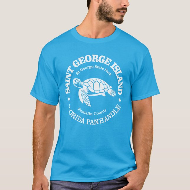 St. George Island (Meeresschildkröte) T-Shirt (Vorderseite)