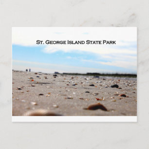 ST. GEORGE ISLAND STAAT PARK - FLORIDA POSTKARTE