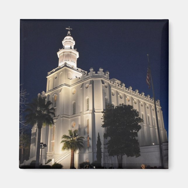 St. George LDS Temple Magnet (Vorne)