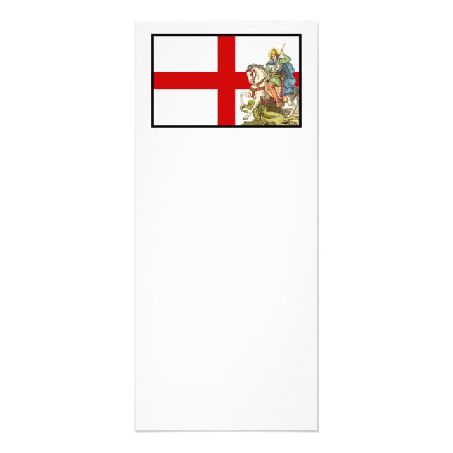 St. George on Horseback (BS 01) Werbekarte (Vorne)