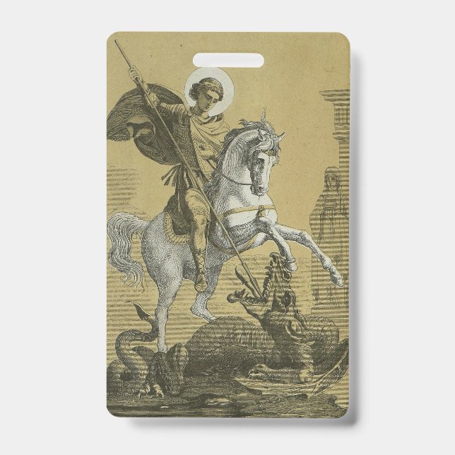 St. George Patron in England Ausweis (Vorderseite)