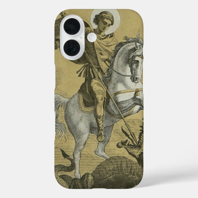 St. George Patron in England Case-Mate iPhone Hülle (Rückseite)