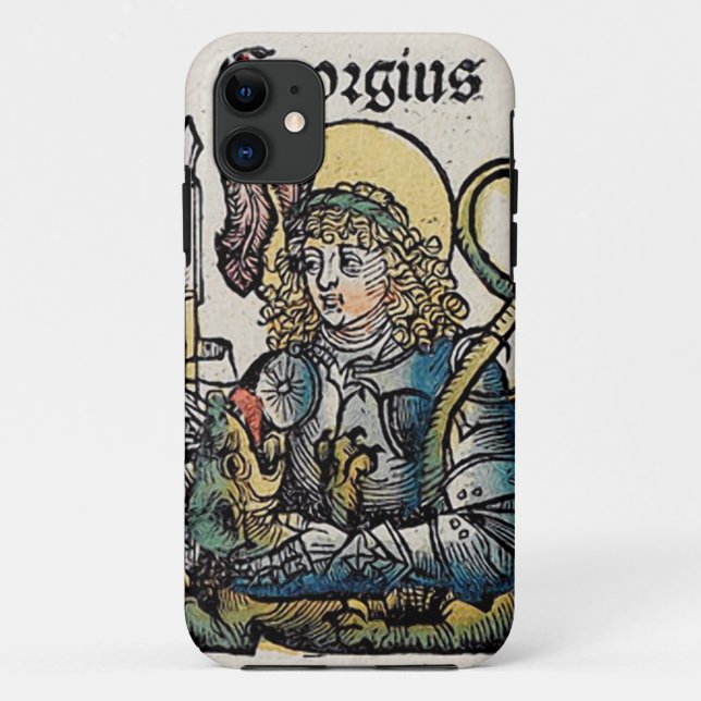 St. George Patron in England Case-Mate iPhone Hülle (Rückseite)