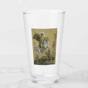 St. George Patron in England Glas