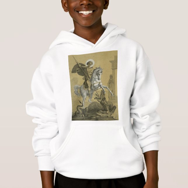 St. George Patron in England Hoodie (Vorderseite)