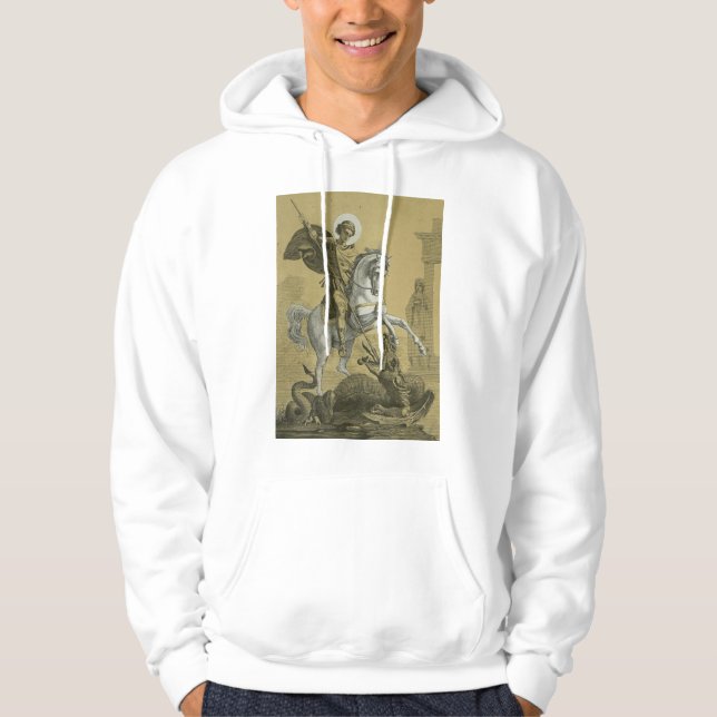 St. George Patron in England Hoodie (Vorderseite)