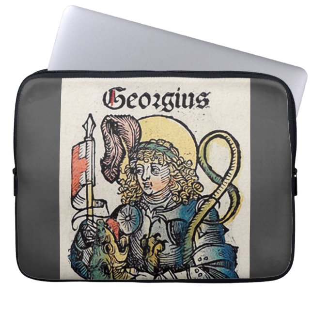 St. George Patron in England Laptopschutzhülle (Vorderseite)