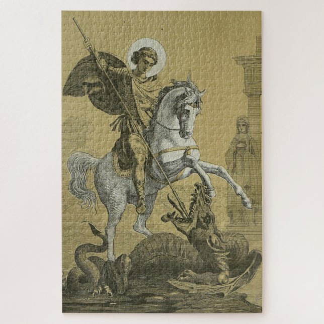 St. George Patron in England Puzzle (Vertikal)